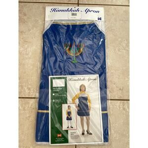 CHILD HANUKKAH APRON NEW